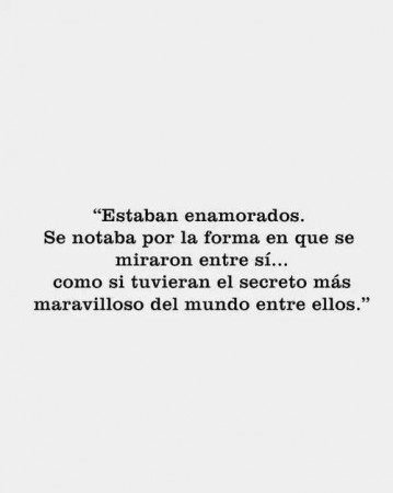 que solo ellos entendían...